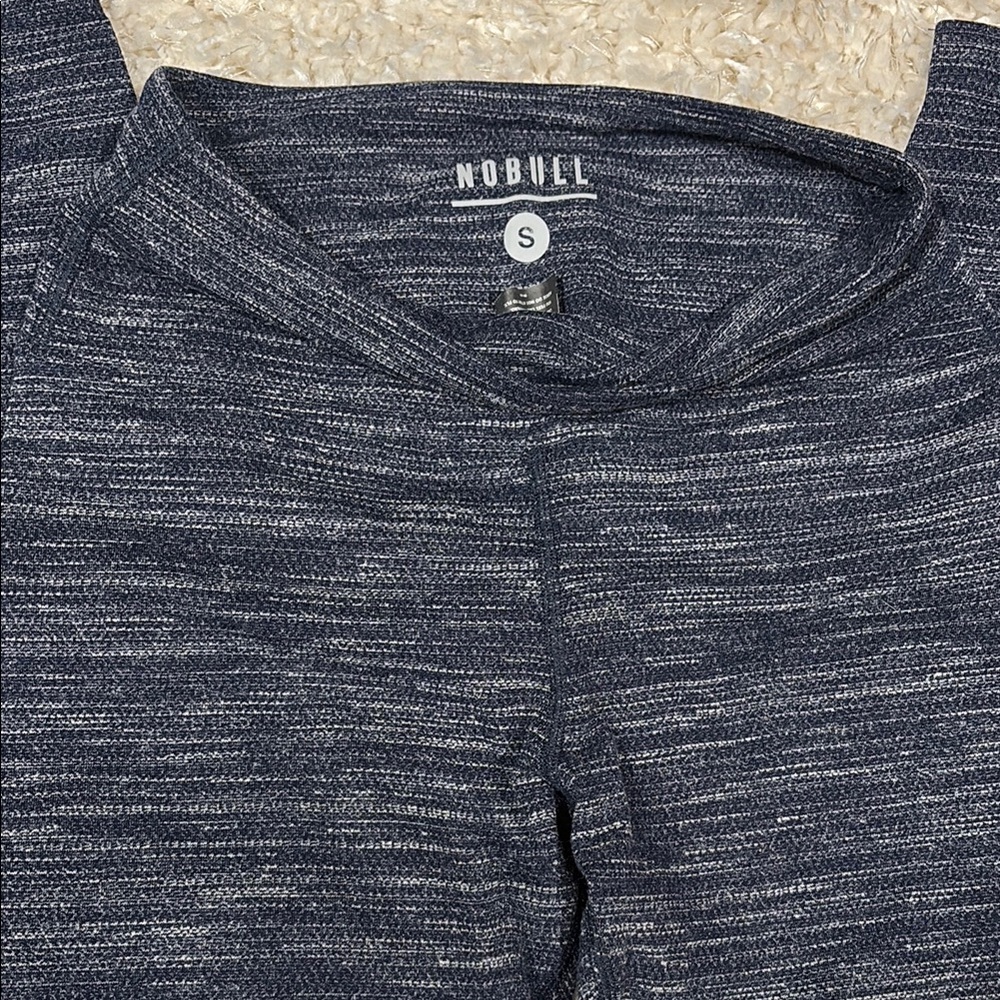 NOBULL Blue and Gray Athletic Leggings